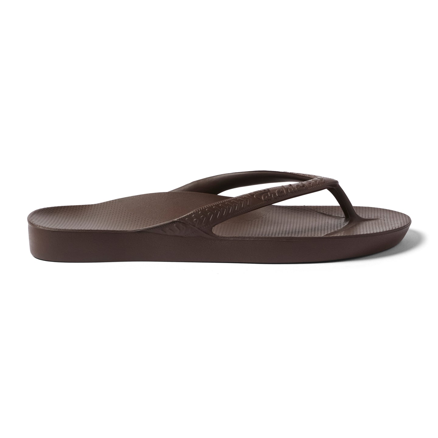 Brown Flip-Flops with Classic Arch Support